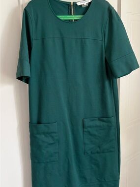 🇫🇷 Gerard Darel Emerald Green Shift Dress